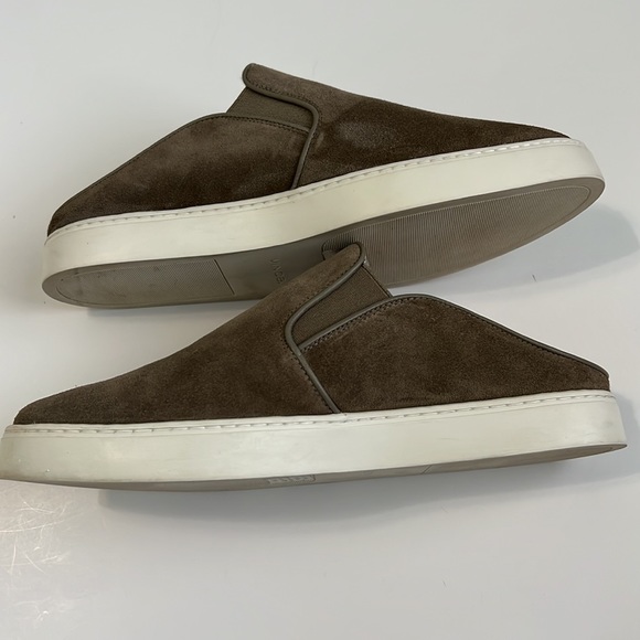 Vince Garvey 2 suede slide on mules - Picture 9 of 13
